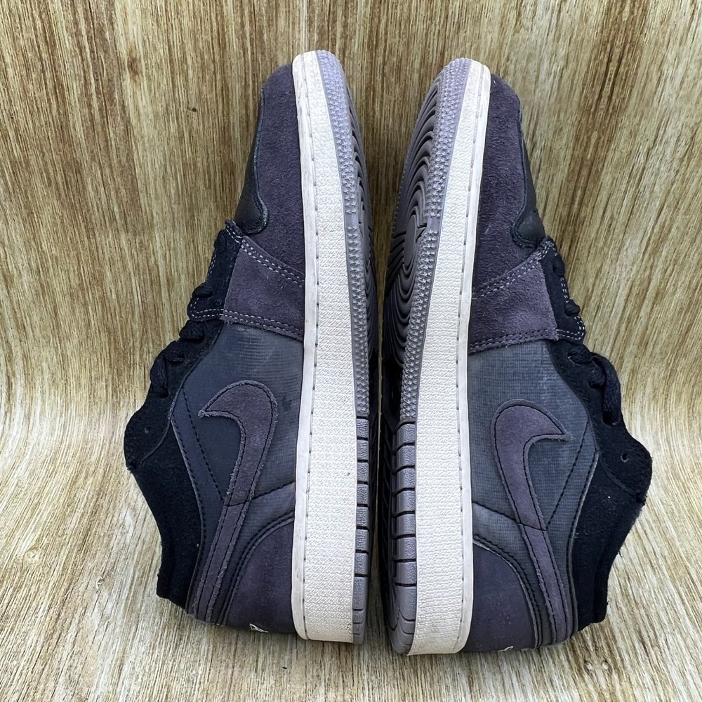 Nike Air Jordan 1 Low SE Craft Women's 7 Black Inside Out Shoes DV0478-001 - Picture 7 of 10